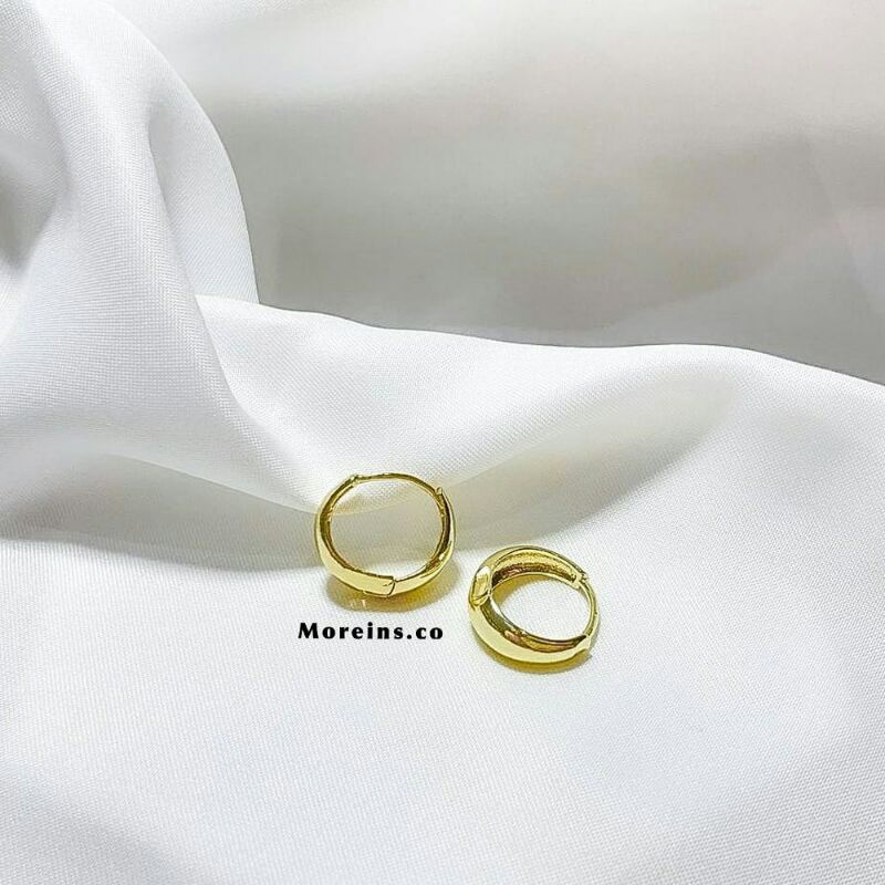 [MOREINS.CO] Yeoubi Earrings/ anting korea/ anting bulat/ anting emas bulat/ anting wanita/ anting k