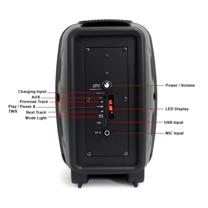 Speaker Simbadda Bluetooth CST 835 835N CST835 Outdoor