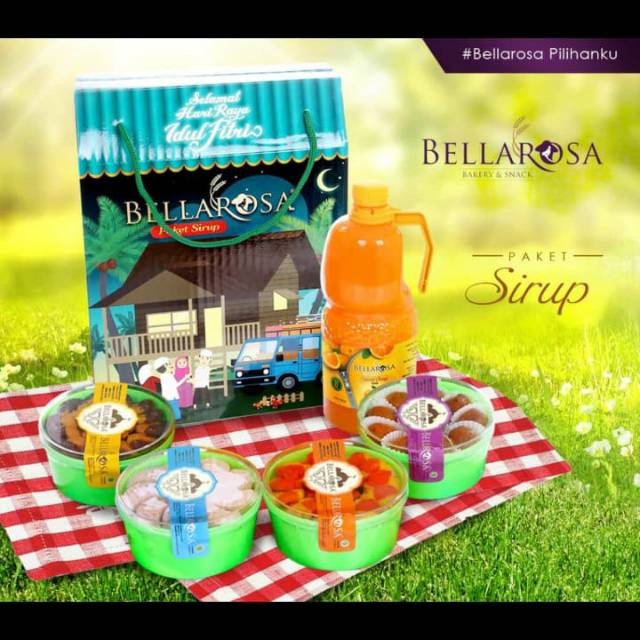 

Kue lebaran bellarosa sirup