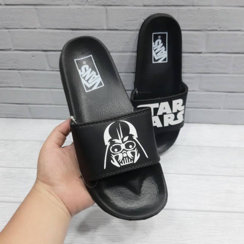 RESTOCKSENDAL VANS X STAR WARS HITAM PUTIH