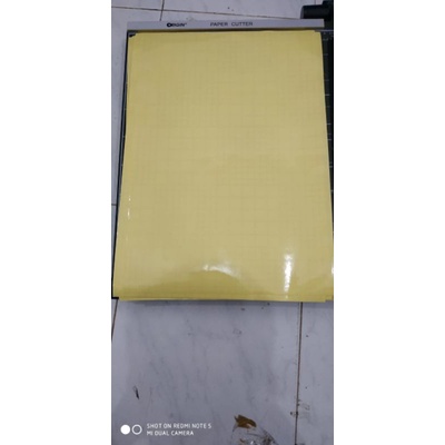

Plastik Laminasi Laminating dingin glossy UK A4 22x32 cm isi 10 lembar