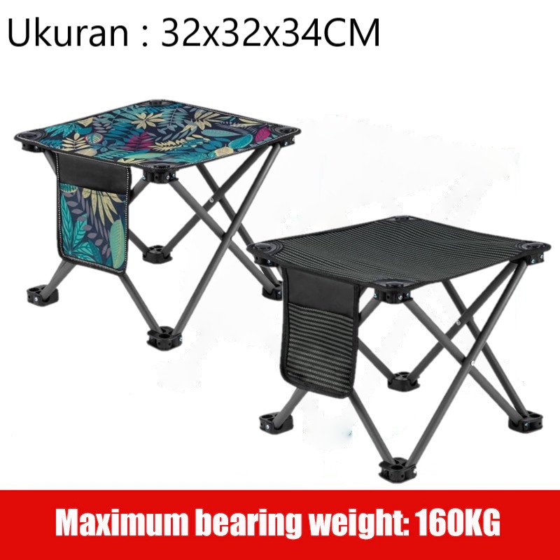 Kursi Lipat Portable Memancing Outdoor Camping Fishing Chair - A149