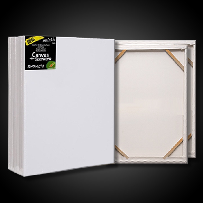 

Kanvas Lukis + Spanram 40x50 cm Canvas Lukis 40 x 50 by Ravalio