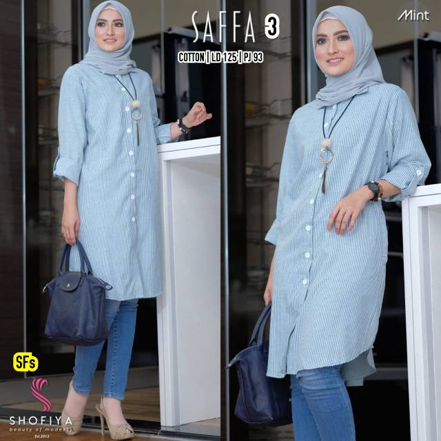 Saffa 3 Tunik big size  by SHOFIYA