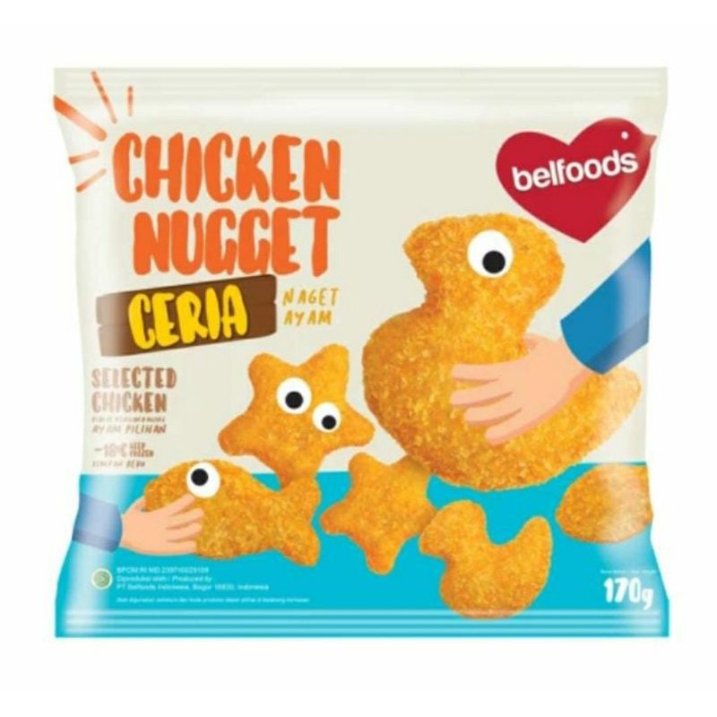 

CHIKEN NUGET CERIA "BELFOODS" 170gr