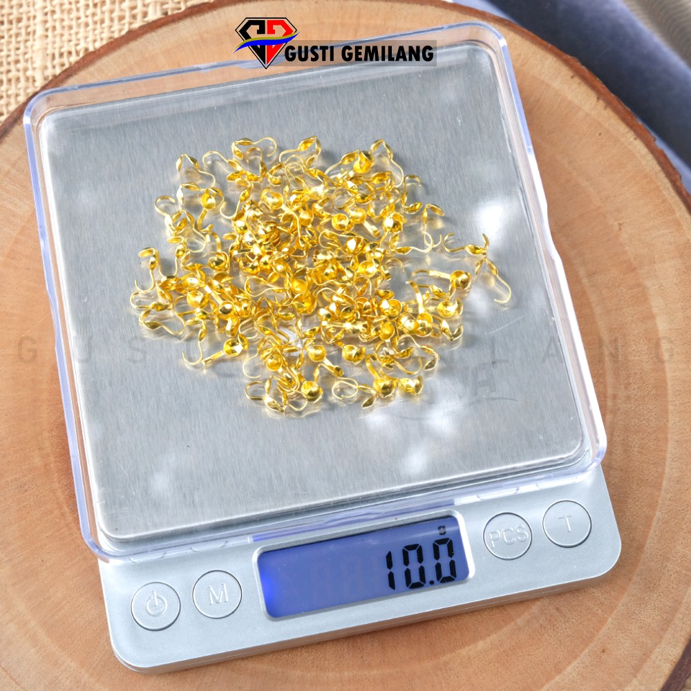 50bh Kodokan Lubang 2 Pengait Tali Kalung / Pengait Tali Gelang