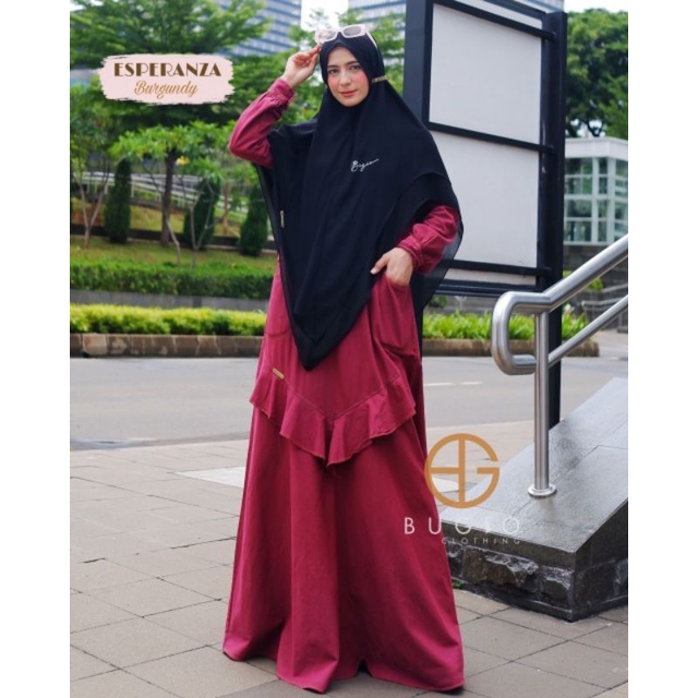 Gamis Bugio denim Esperanza