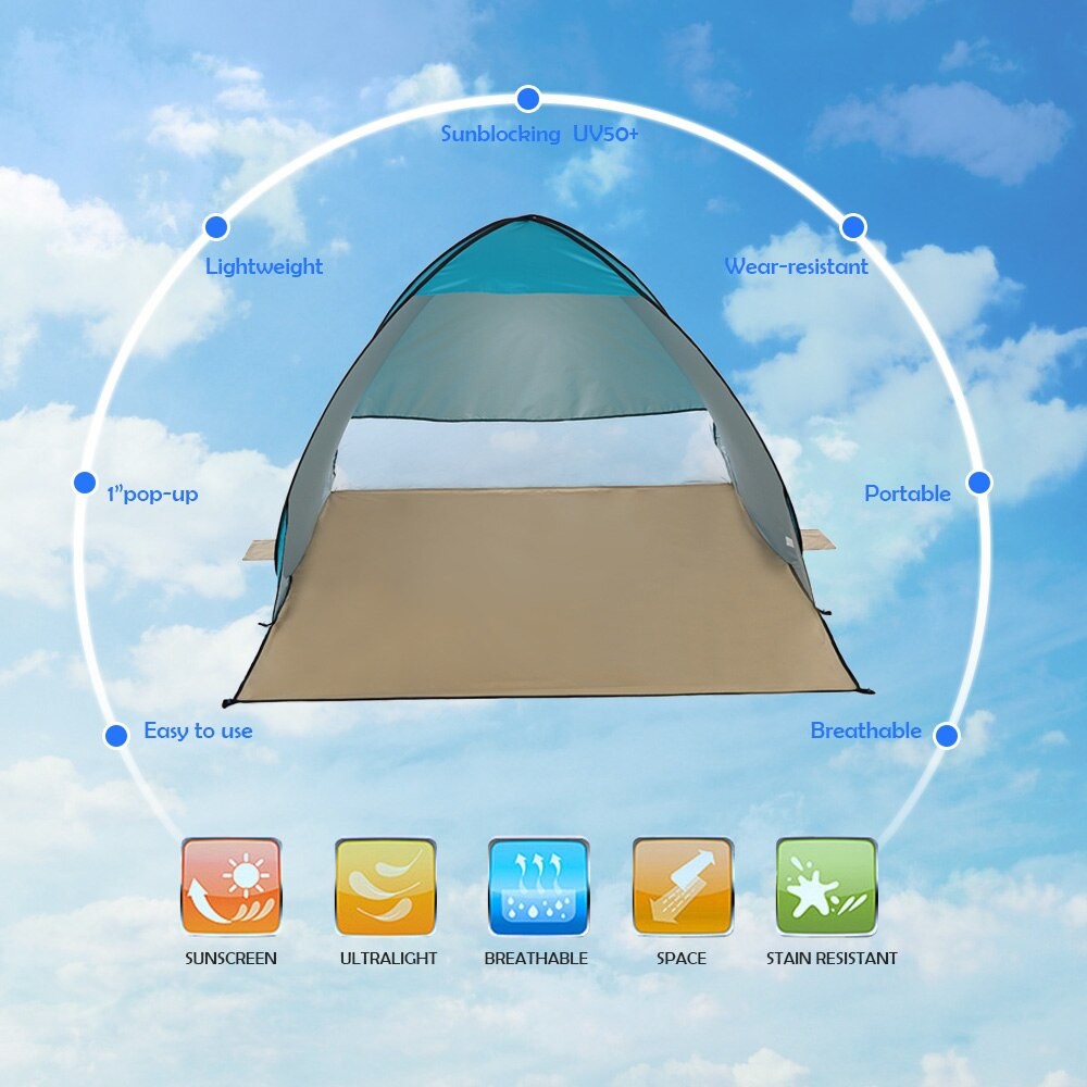 KEUMER Swift Open Pop-Up Tent - Tenda Portabel Kapasitas 2 Orang