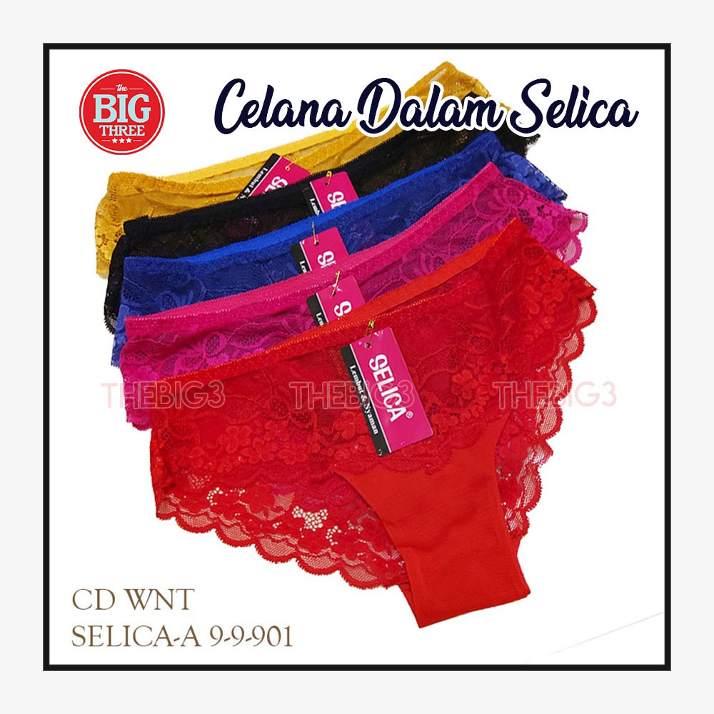 CD SELICA RENDA - CELANA DALAM WANITA - ALL SIZE | CD WNT SELICA-A 9-9