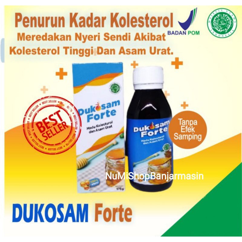 DUKOSAM FORTE | Obat Kolesterol Herbal Penurun Asam Urat Herbal Ampuh