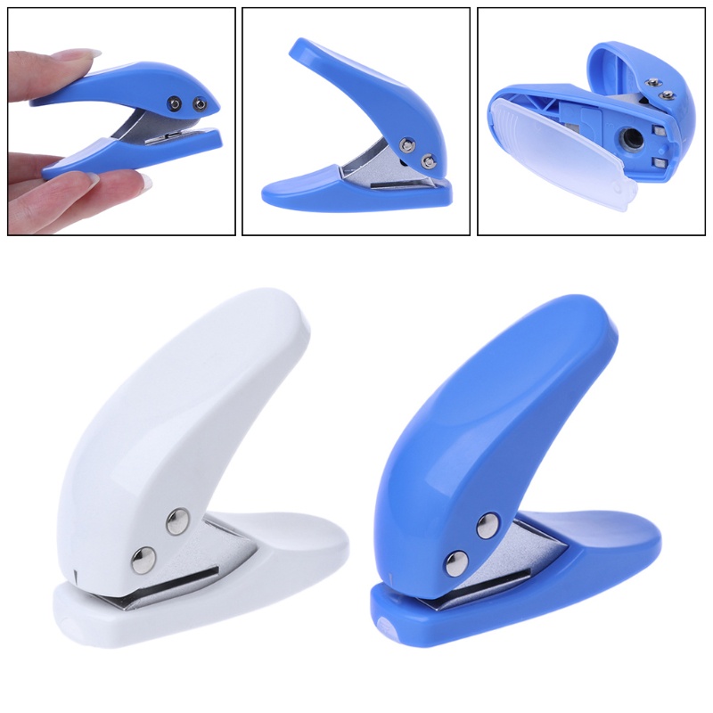 Mary 1Pc Kertas Cetak Notebook Hole Punch Puncher Alat Kerajinan Pemotong Kartu Scrapbook