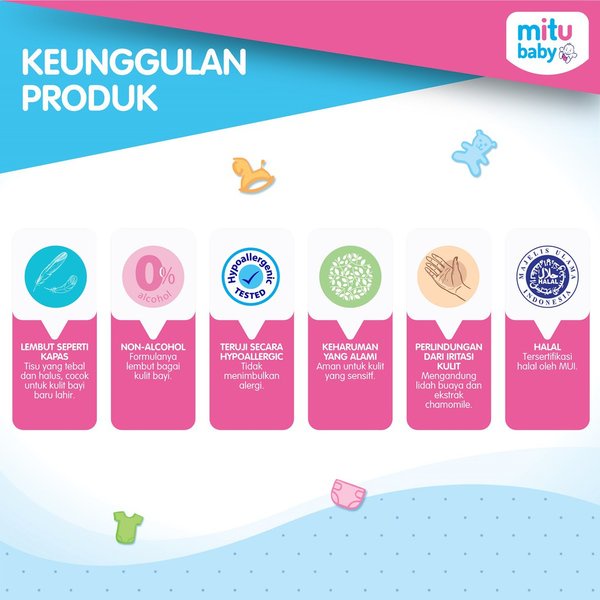 ❤ jselectiv ❤ MITU BABY Fresh &amp; Clean Wipes | Tisu Basah MITU | Tissue Basah MITU