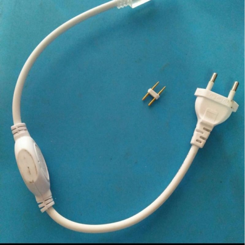 Kabel Adaptor Socket Lampu Selang Neon Flex