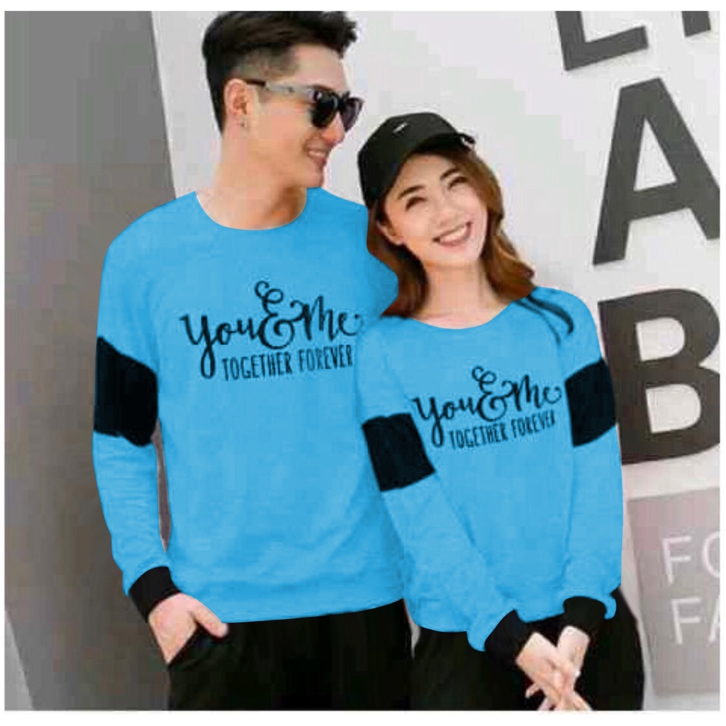 Baju Couple 3 Sahabat Perempuan Lengan Panjang