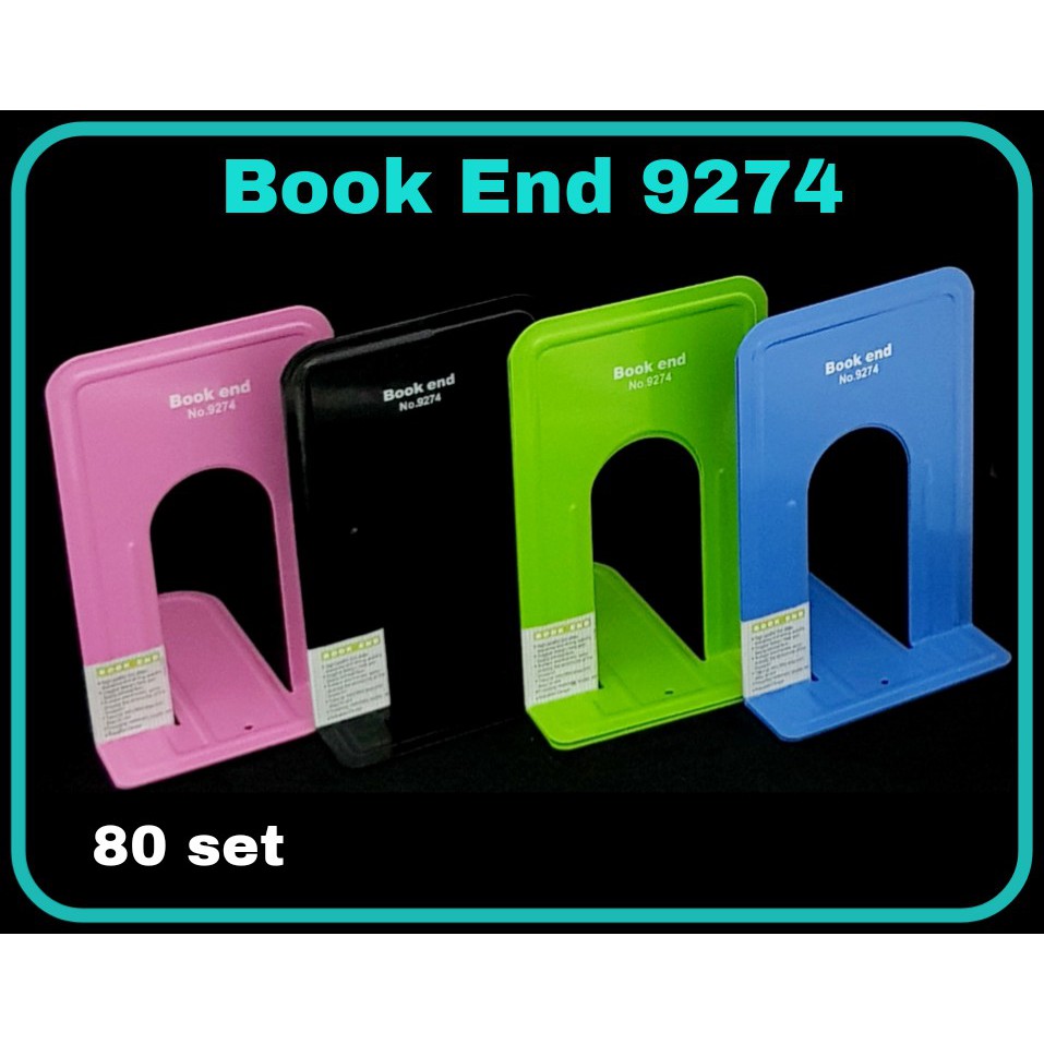 

ILP Book End MICROTOP BE-9274 / Pembatas Buku Besi / Pembatas Buku