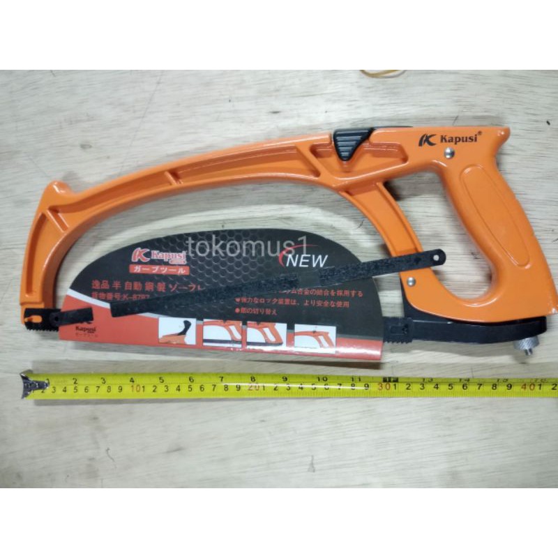 HEAVY DUTY HACKSAW FRAME 12&quot; STANG GAGANG GERGAJI BESI-KAPUSI