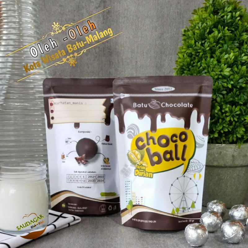 

OLEH-OLEH KHAS MALANG_CHOCO BALL DURIAN