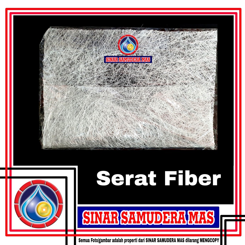 SERAT FIBER per LEMBAR- SERABUT FIBER - SERAT WATERPROOT