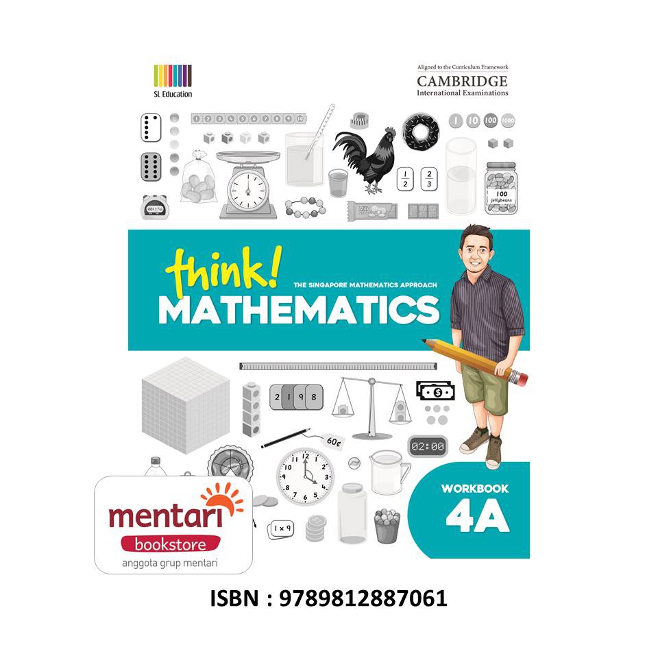 Think Math Workbook | Buku Pelajaran Matematika SD-Workbook 4A