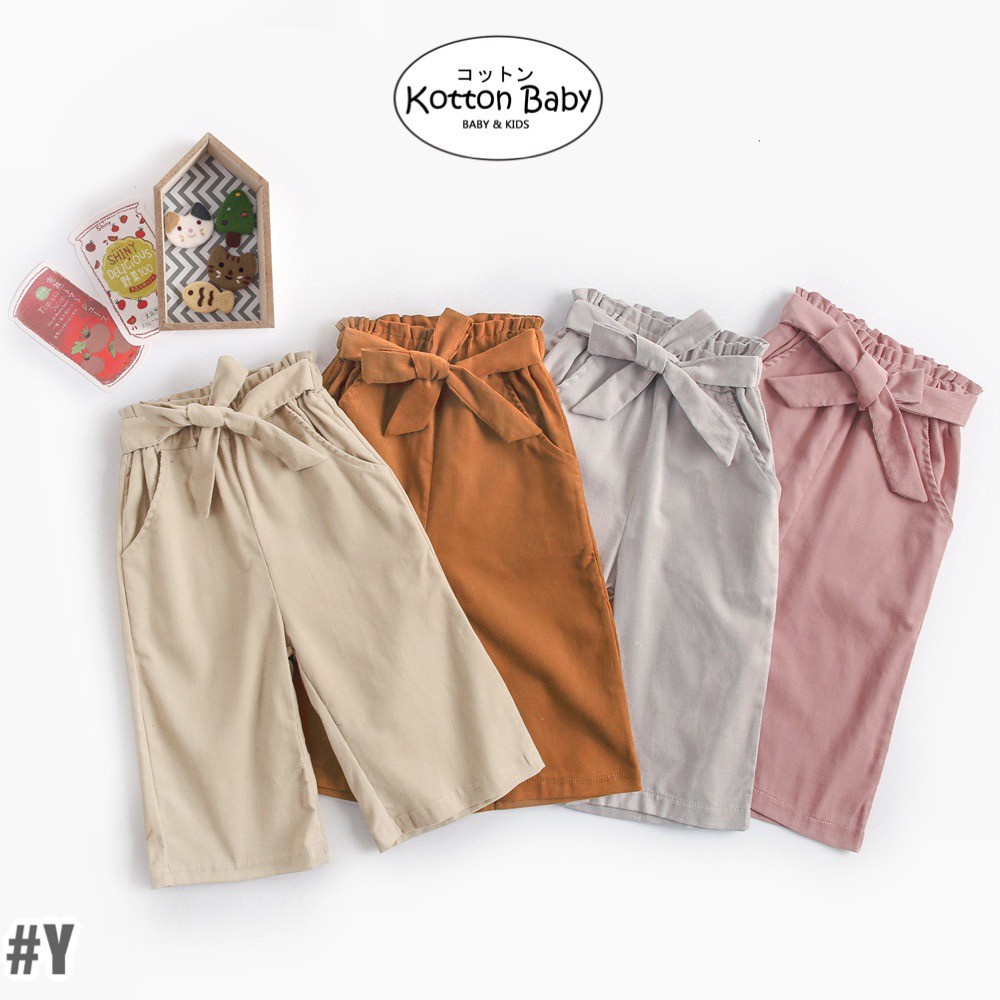 2-6thn | CELANA PANJANG CULOTE KULOT ANAK KARET BAWAHAN PANTS PEREMPUAN ZD Y catalog