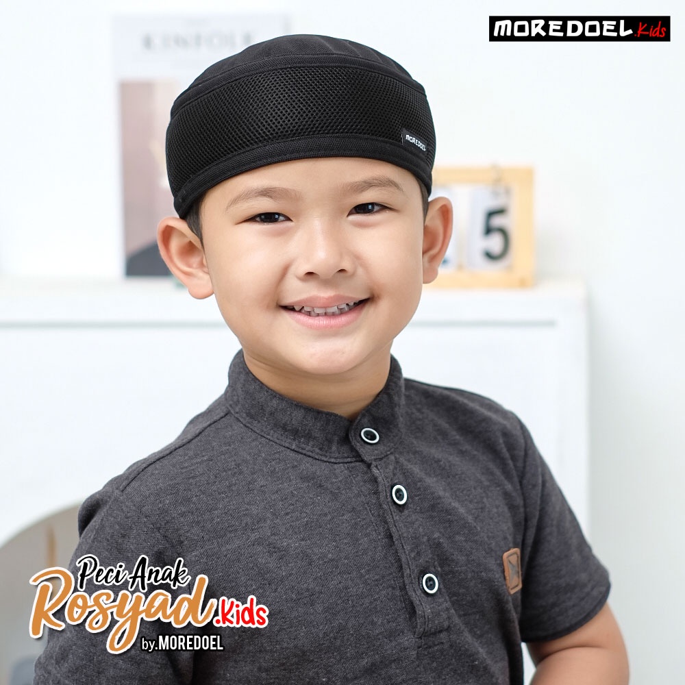 Kopiah Peci Hitam Anak Rosyad By Moredoel