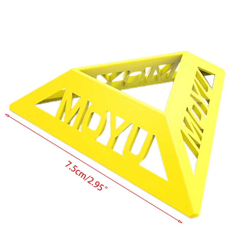 Mary 1Set/10Pieces Untuk Triangle Speed Base Holder Cube Stand Untuk Hobi Kolektor Todd