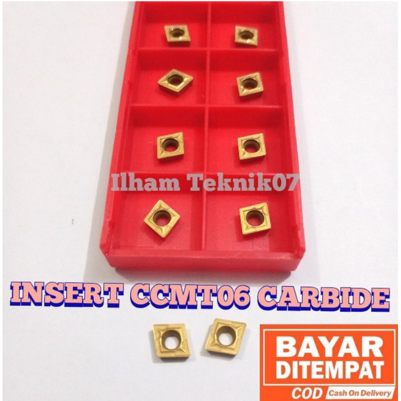 insert bubut pahat bubut insert ccmt06 Carbide baru insert grohfing