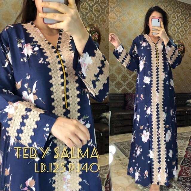 Daster arab SHALMA MOTIF BY TEBY ORI