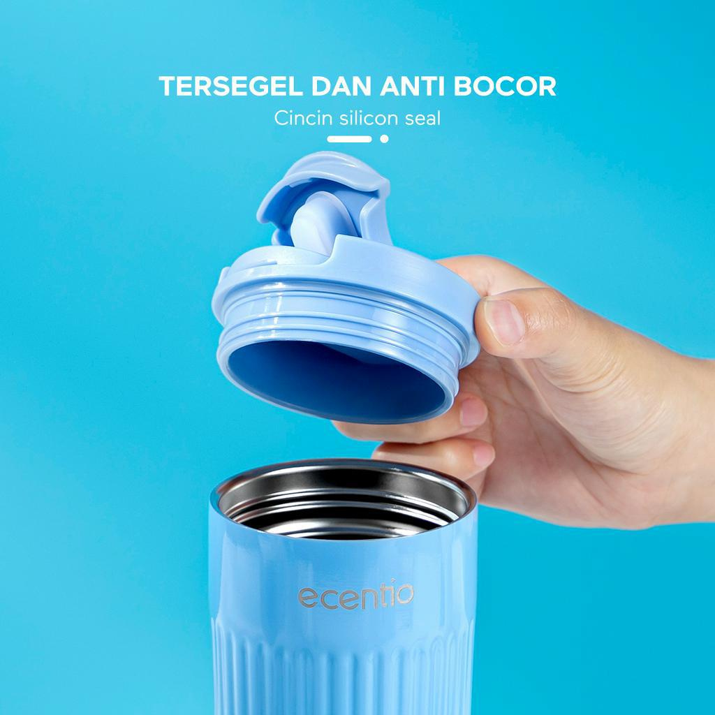 ecentio Tumbler 500ml Stainless 304 Thermos Botol Minum Cold Botol Air Panas Vacuum Flask/Tumbler suhu Termos