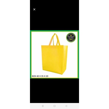 

Tas spunbond goodie bag polos 40x35x20 box 20