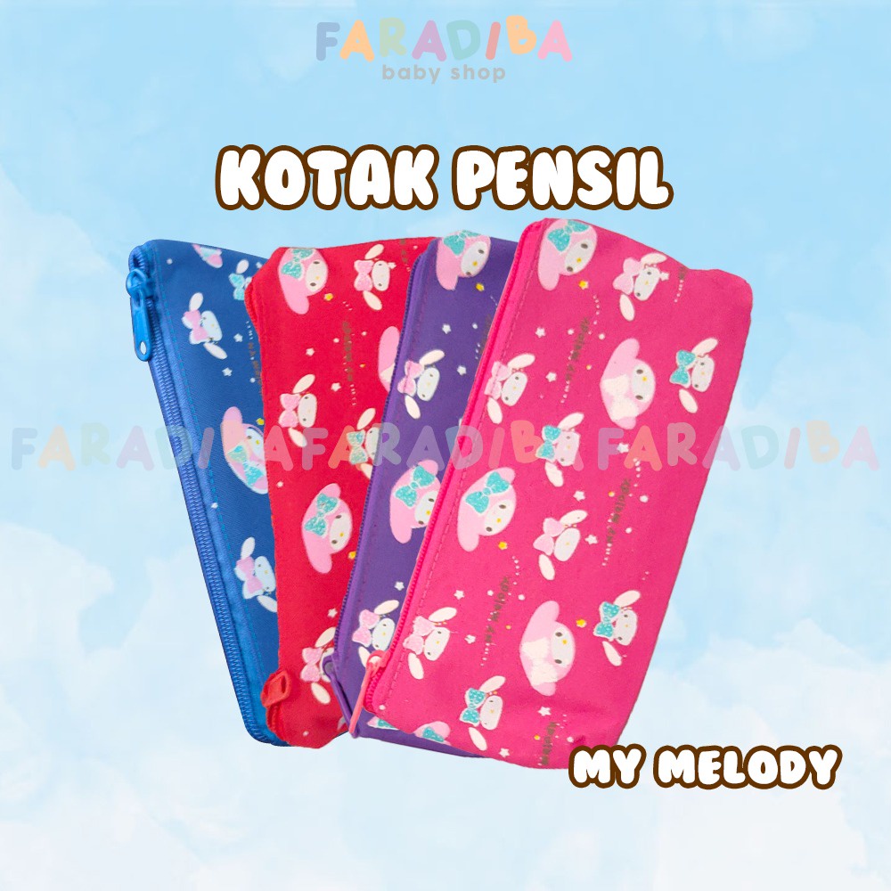 

Kotak Pensil Melody Tempat Alat Tulis Anak Perlengkapan Kantor Motif Lucu