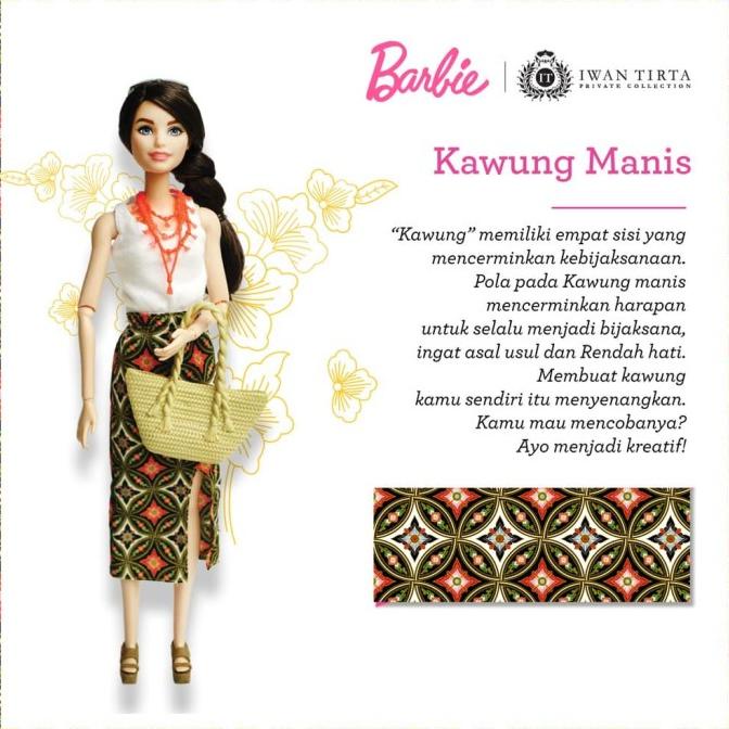 Barbie Original Mattel Kirana Iwan Tirta Hand Posable Pivotal Doll