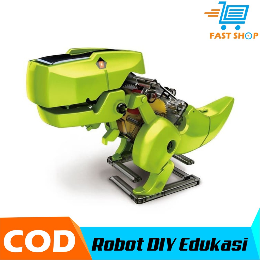 Mainan Edukasi 4 in 1 Robot DIY