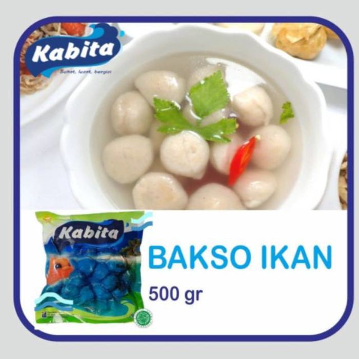 

Bakso Ikan Kabita 500gr