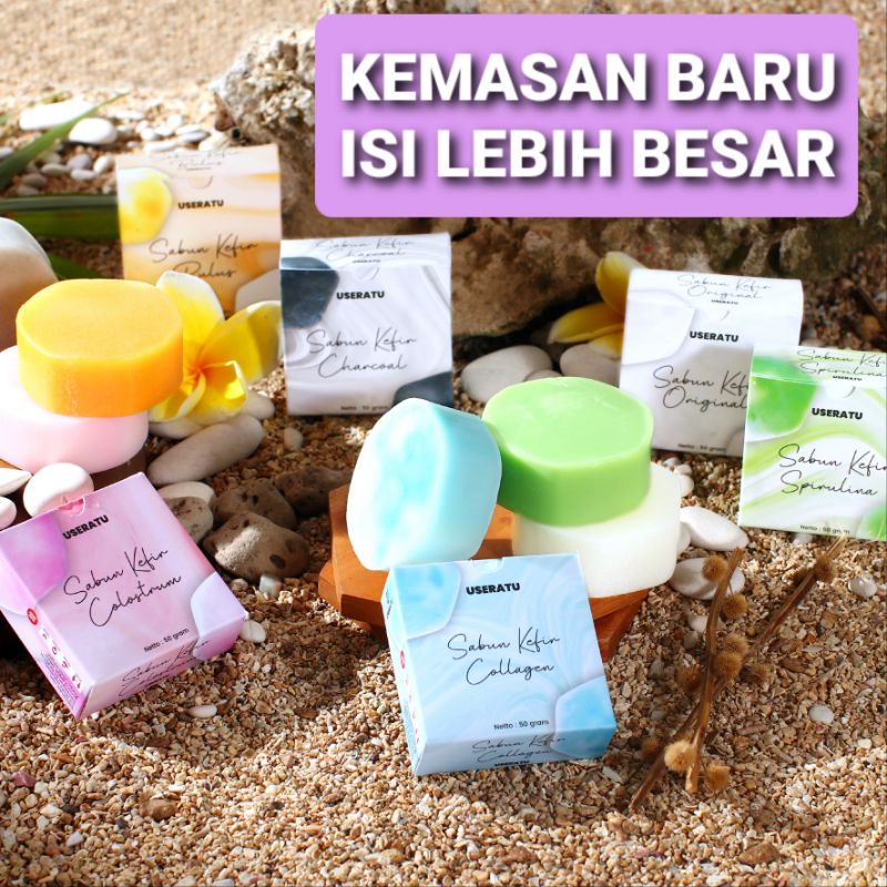 Sabun kefir sabun pencerah wajah badan