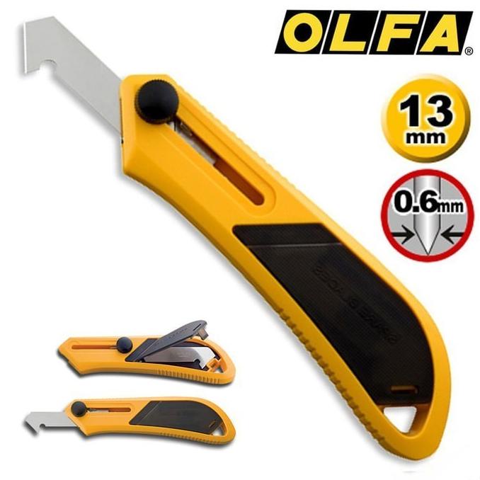 

Pemotong Akrilik PC-L Olfa Heavy Duty Plastic Laminate Acrylic Cutter