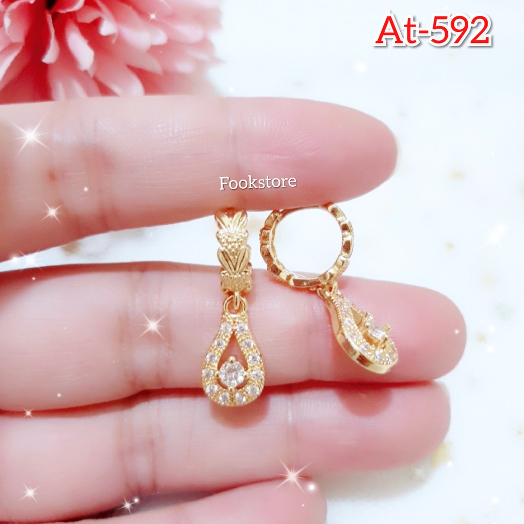 TERBARU ANTING WANITA XUPING MODEL CLIP/ANTI ALERGI-5
