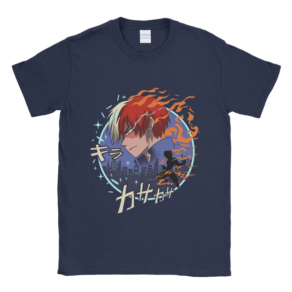 Baju Kaos Tshirt My Hero Academia Shoto Todoroki
