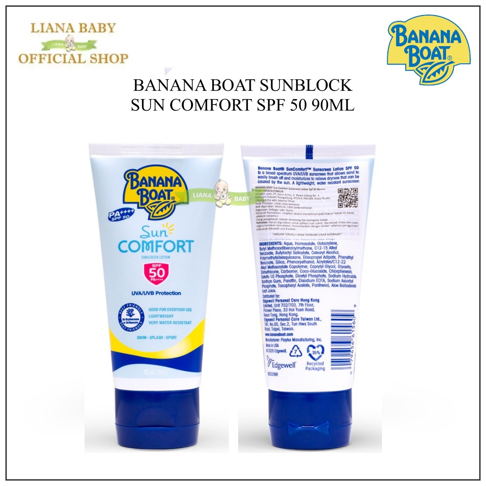 PERA585 BANANA BOAT SUN COMFORT SPF 50 90ML exp bln 1 2025