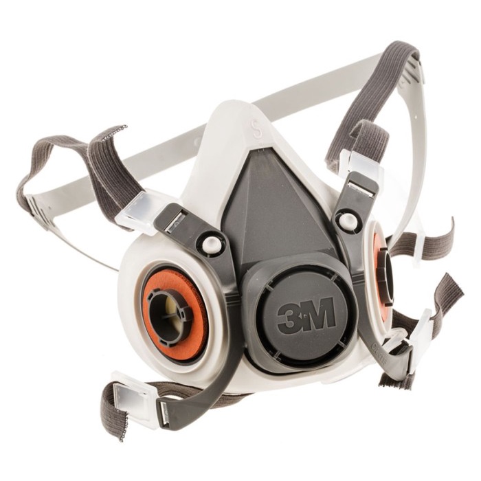 Respirator Masker 3M 6100 Original / 3M Half Face Respirator