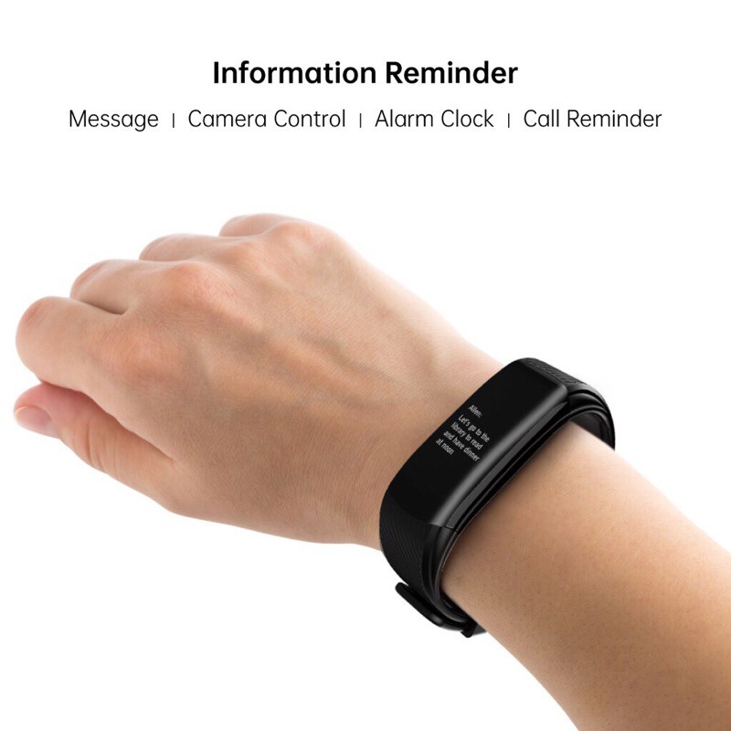 OASE Smartwatch Waterproof IP67 Smartband Health Monitoring Watchband Garansi Resmi 1 Tahun H10B