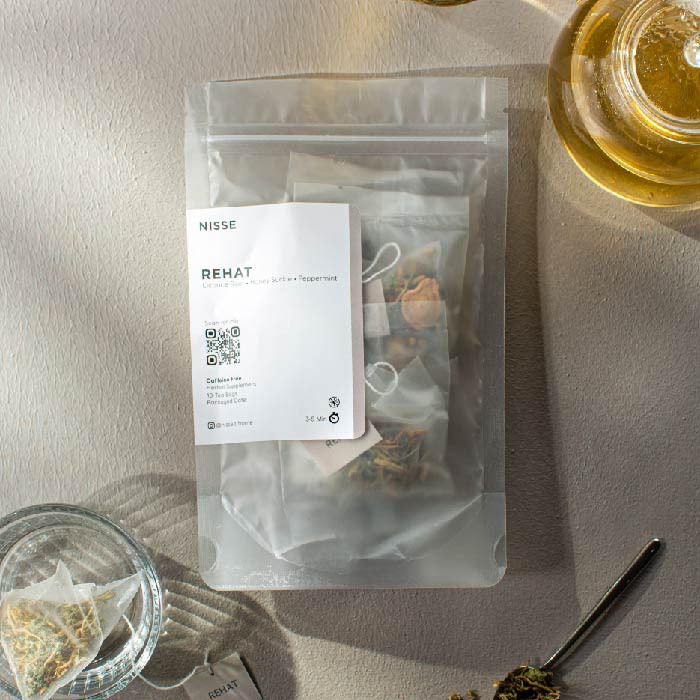 

NISSE REHAT Herbal Tea Licorice Root Honeysuckle Peppermint TEH HERBAL