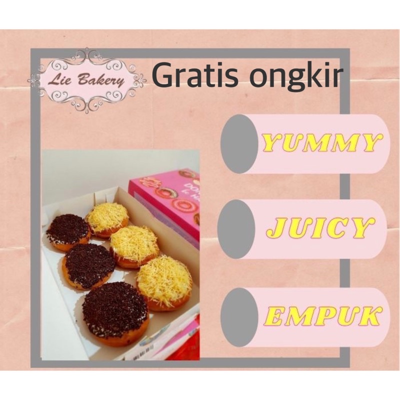 

DONAT KENTANG / DONAT / DONAT FROZEN / KUE DONAT (6 PCS)