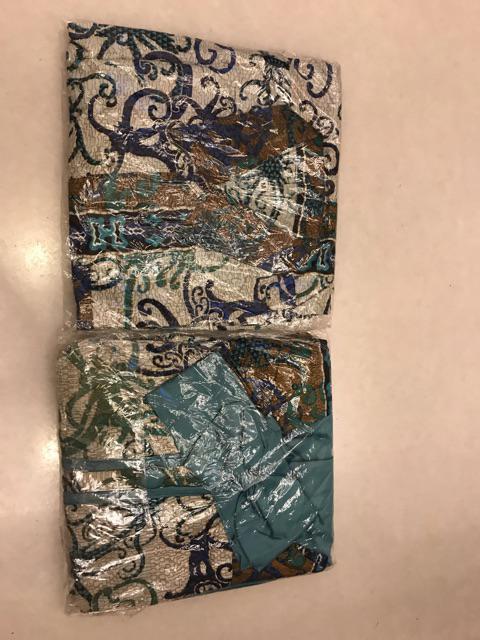 Srg 302 Couple Set Sarimbit Batik Long Dress Gamis