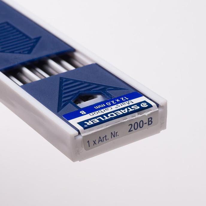 

Staedtler Mars Carbon Core 2 Mm - Isi Refill Pensil 2B - Grade 2H Babho93 Ayo Beli