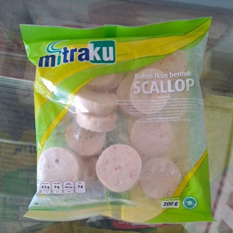 mitraku scallop 200gr