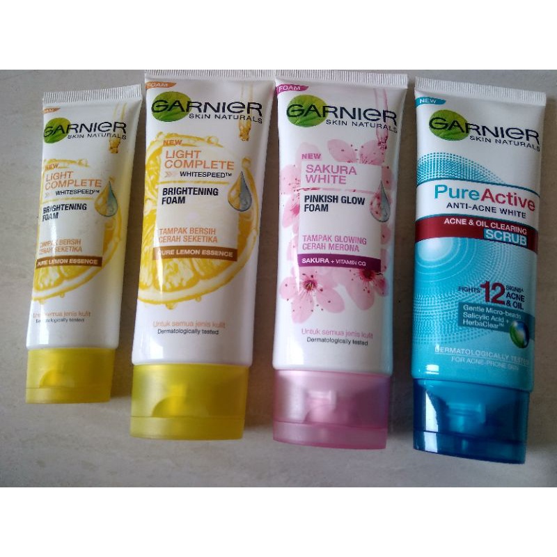 Garnier Face Wash Sabun Cuci Muka 100ml