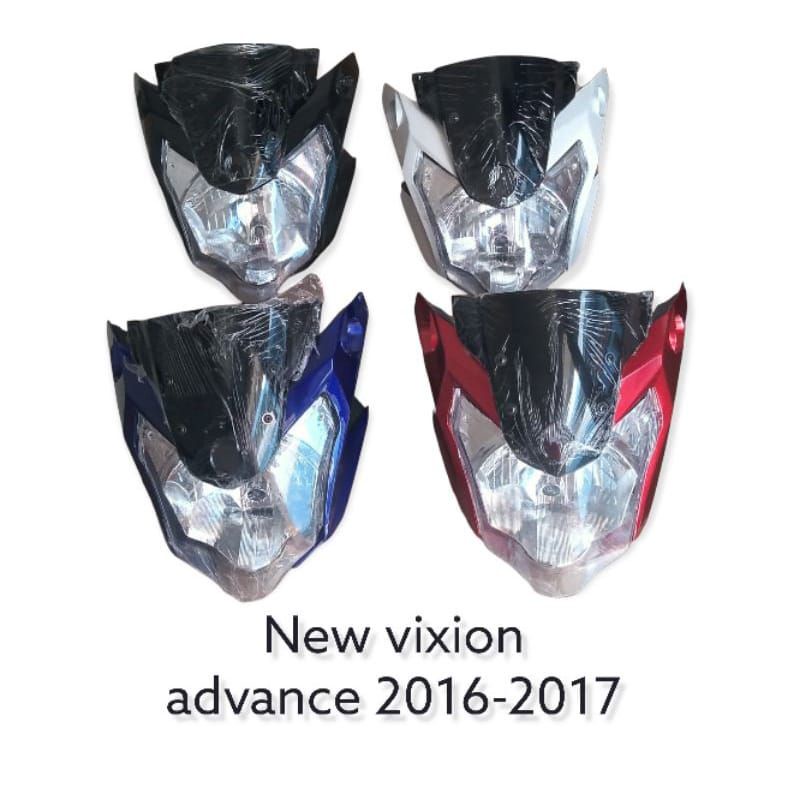 Headlamp batok reflektor depan new vixion advance 2016NVA depan set new vixion