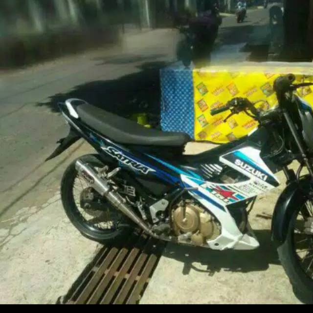 KNALPOT PROLINER SATRIA FU KARBU LEHER ROADRACE SATRIA FU