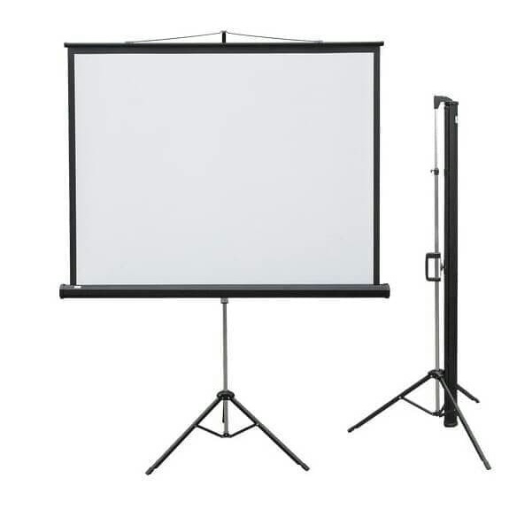 LAYAR PROYECTOR TRIPOD SCREEN PROJECTOR 70 84 96 Inch